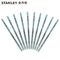 史丹利(stanley)10支装18齿高速钢锯条12英寸家用钢锯手锯木工锯弓锯子95-296-23