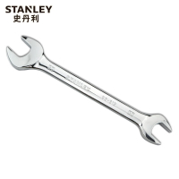 史丹利STANLEY 公制精抛光双开口扳手8x10mm 双头呆扳手汽修工具 93-393-1-22