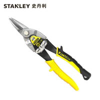 史丹利(STANLEY)14-563-22 直头航空剪 金属剪 铁丝网剪 不锈钢铁皮剪子 10英寸