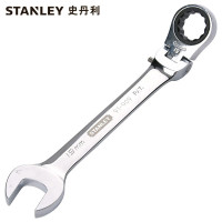 史丹利STANLEY 公制精抛光活头棘开两用快扳手16mm 双头呆扳手汽修工具 91-896-1L-22 企业定制