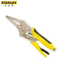 史丹利(STANLEY)84-389-23 加硬尖嘴大力钳 固定夹持钳 加力钳 压力钳 9英寸