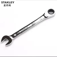 史丹利STANLEY 公制精抛光棘开两用快扳手18mm 开口梅花扳手双头呆扳手汽修工具 89-918-1-22企业专享
