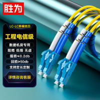 胜为FSC-1507 电信级光纤跳线 LC-LC单模双芯35米 9/125低烟无卤光纤尾纤