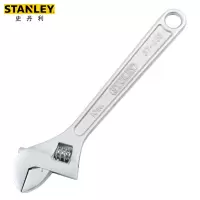 史丹利(STANLEY)87-430-1-23 活动扳手 光柄雾化开口 多功能汽修活络扳手 4英寸