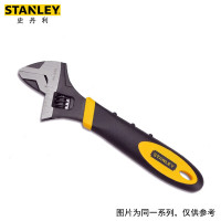史丹利(STANLEY)90-950-23 双色柄铬钒钢活动扳手 汽修活络开口扳手 12英寸