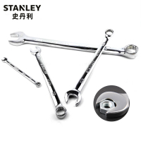 史丹利STANLEY 强力型英制精抛光两用长扳手1英寸 两用双向开口梅花快扳汽修工具 85-478-1-22 可定制
