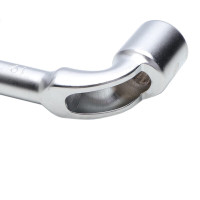 史丹利STANLEY L形套头扳手13mm 省力换轮胎扳手双头穿心穿孔外六角 13-375-23