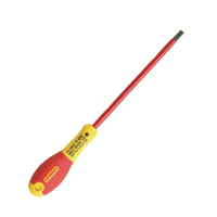 史丹利(STANLEY)双色柄绝缘一字螺丝批 1把 可定制 2.5x50mm65-410-14