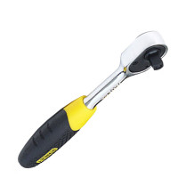 史丹利(STANLEY)STMT73982-8-23 6.3MM专业型双色柄棘轮扳手 汽修工具