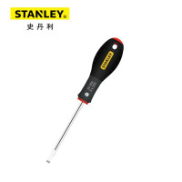 史丹利(STANLEY)65-008-14 三色柄平行一字螺丝批 多功能维修螺丝刀 3×100MM