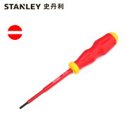 史丹利/STANLEY 绝缘一字螺丝批3.0x100mm 电工用起子改锥磁性耐高压起子螺丝刀 65-966-22 可定制
