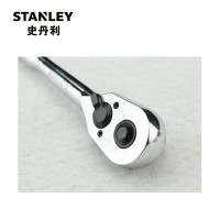 史丹利(STANLEY)89-819-22 12.5MM系列钢柄棘轮扳手 大飞套头扳手 汽修工具