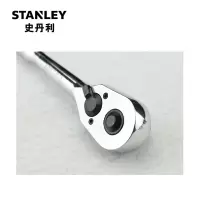 史丹利(STANLEY)89-819-22 12.5MM系列钢柄棘轮扳手 大飞套头扳手 汽修工具
