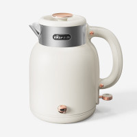 小熊烧水壶电水壶保温热水壶电热水壶开水壶1.5L大容量 ZDH-C15C1 公主白 一键保温70℃+快速煮沸