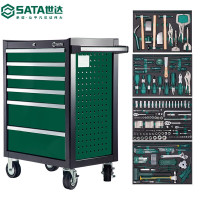 世达 SATA 09930 249件通用钣金工具车组套+6抽屉工具车