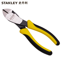 史丹利STANLEY 德式专业斜嘴钳7英寸 斜口钳钢丝钳剪钳偏嘴钳子剪线钳 89-582-23企业定制