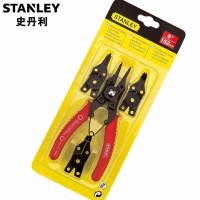 史丹利(STANLEY)84-168-22 换头挡圈钳 弹簧钳 内卡外卡轴用孔用卡簧钳 6英寸