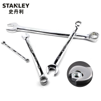 史丹利STANLEY 强力型英制精抛光两用长扳手5/8英寸 两用双向开口梅花快扳汽修工具 85-355-1-22 可定制