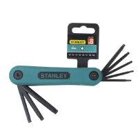 史丹利(STANLEY)8件套折叠式花形扳手 T9-T40,69-263-23C 一把可定制