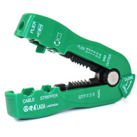 老A(LAOA)LA815826 剥线钳 进口多功能掌上型剥线器 剥皮钳子 电线剥皮器0.8-2.6mm