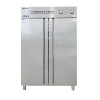 松润 消毒柜商用立式大容量餐饮餐厅厨房餐具消毒碗柜大型热风循环高温 SOR-H301[1200L高温双门10层]