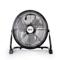 祺通12寸趴地风扇充电式户外商用移动低噪音USB锂电池落地便捷式工业扇 颜色随机 (单位:台)
