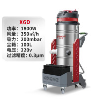 史沃斯X6D大功率强力吸尘器工业用工厂车间粉尘大型商用大吸力吸尘机