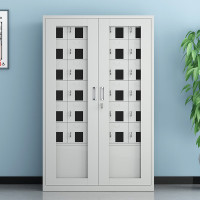 海艾珈 手机充电柜 手机柜会议室工厂电子设备寄存柜30门带外门充电款
