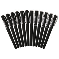 晨光 1.0mm拔盖子弹头中性笔黑色 12支/盒 AGP13606A