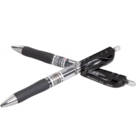 齐心 0.5mm按动子弹头中性笔 黑色 6支/盒 K35