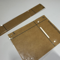 册宣亚克力设备标牌 尺寸90mm*180mm 公差±15mm