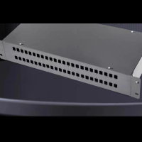 中科光电ZK-GXH-48LC-SM光纤终端盒24口 48芯光纤配线架 LC单模满配