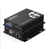 中科光电 vga网线延长器vga转rj45网口kvm网传高清音视频网络传输器信号放大器转换器收发器zk-vnra1/1