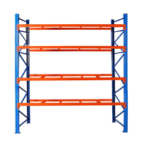 潮门圣地中型钢制货架500kg/层 L2000*D600*H2000*4
