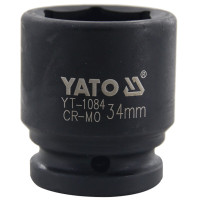 易尔拓(YATO)风动套筒六角套筒头3/4英寸公制套筒子34mm YT-1084