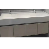 册宣 P-001简约挂墙式双池洗手盆(包含面盆 龙头 下水管件)