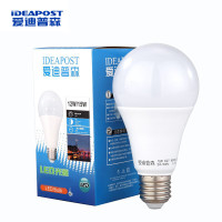 爱迪普森(IDEAPOST) AD-SS-SBL-15W E27 三色变光 220V 塑包铝节能灯泡 led灯泡吊灯光源 (计价单位:个) 白色
