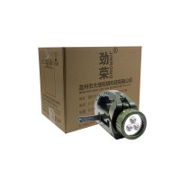劲荣 XCL6022 3W IP65 DC3.7V 6500K 4.4Ah 手摇充电巡检强光灯 (计价单位:盏) 绿色