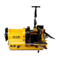 HW/虎王 套丝机电动多功能全自动钢管车丝机消防水管铁管不锈钢管开牙机 SQ100D1-380V 1台