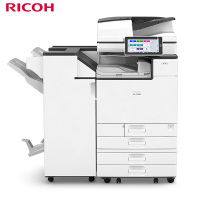 理光(Ricoh) IM C6000 双面输稿器+双面+四层纸盒+装订器SR3290+搭桥单元 A3多功能彩色复印机 (