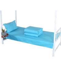 三极户外(Tri-Polar) TP2985 32纱织 床单被罩1.5*2m 枕套40*65cm 湖蓝 三件套 (计价单