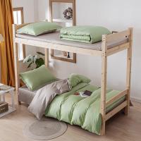 伊伊爱 TB2000245 160*210cm 纯棉纯色 床上三件套 (计价单位:套) 抹茶卡其