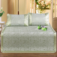 伊伊爱 XZ0AN02200007 /90*190cm幸运草贵妃冰丝凉席套件 凉席 (计价单位:件) 绿