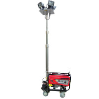 和齐顺(Hikesun) DQ-6110B 发电机2kW 照明2000W IP65 220V 暖白 金卤灯 全方位自动泛