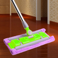 宝优妮 DQ9087-1 35*132cm 夹毛巾平板拖把 1.00 把/套 (计价单位:套) 紫色