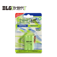 次世代 L226 3.6V 600mAh AAA*3 无绳电话机电池 镍氢充电电池 (计价单位:节) 绿色