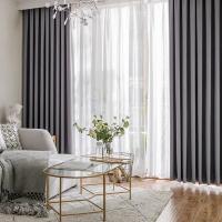 奥赛孚 M1393-3 100*100cm 涤纶 窗帘 (计价单位:米) 灰色