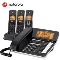 摩托罗拉(Motorola) C7501RC一拖三 录音 电话机 (计价单位:台) 黑色