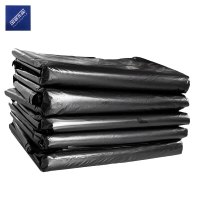 安居先森 20只/包 1包加厚120cm*140cm 加厚大号平口 垃圾袋塑料袋 5.00 包/袋 (计价单位:袋) 黑