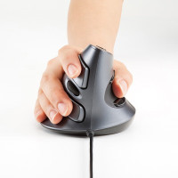 山业(SANWA)MA-ERG5竖握式有线鼠标(计价单位:个)黑色